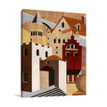 Village Scenery II Wall Art Print