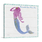 Mermaid Friends IV Fun Wall Art Print