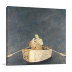 Into the Blue Wall Art Print