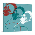 Headphones B Wall Art Print