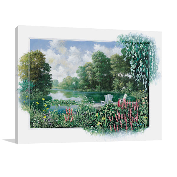 The Pond II Wall Art Print