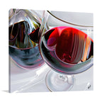 Wine on Glass Wall Art Print