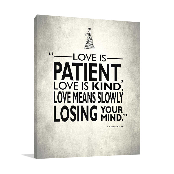 Love Is Kind Wall Art Print