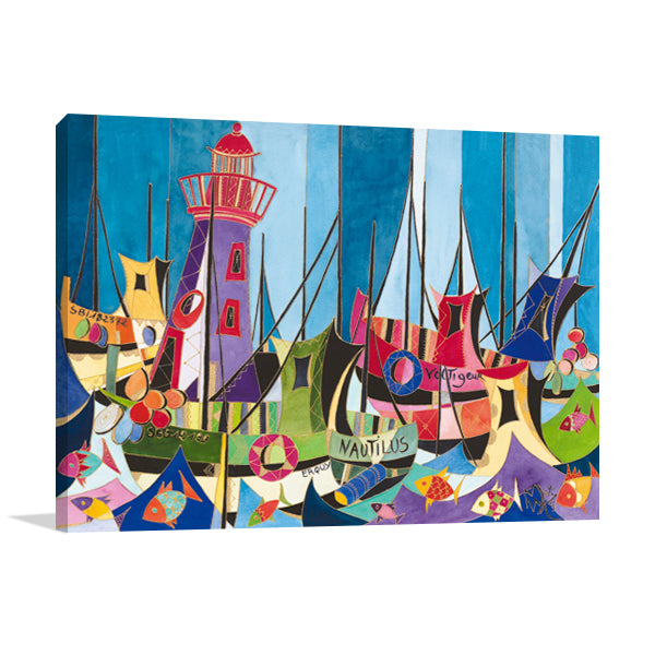 Temple of Joy Wall Art Print