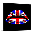 England Kiss Wall Art Print