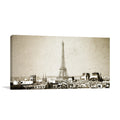 Vintage Paris Skyline Wall Art Print