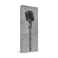 Type Mic Gray Wall Art Print