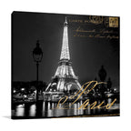 Paris At Night Wall Art Print