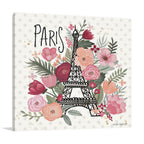 Paris is Blooming II Wall Art Print