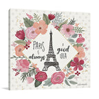 Paris is Blooming IV Wall Art Print
