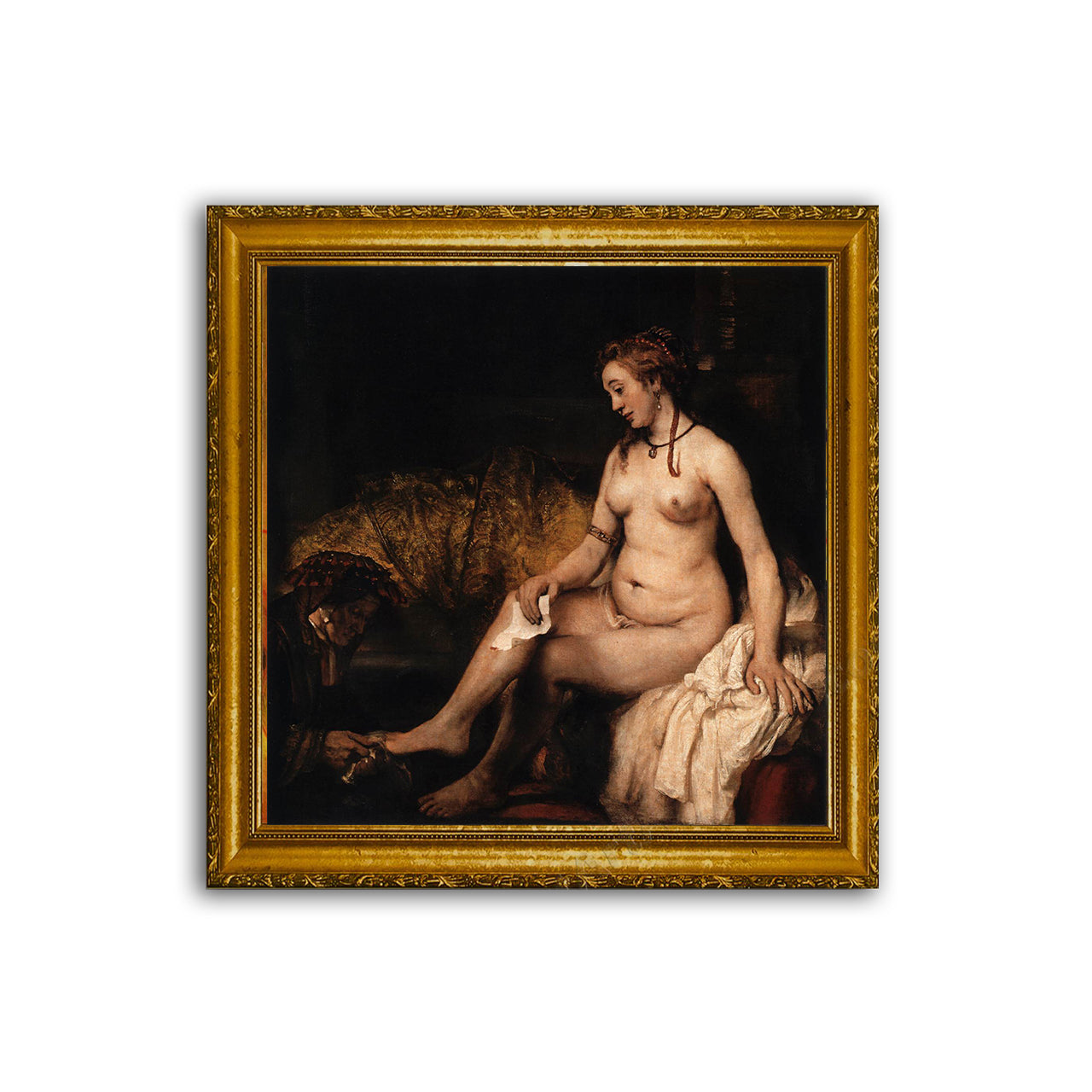 Bathsheba At Her Bath Rembrandt