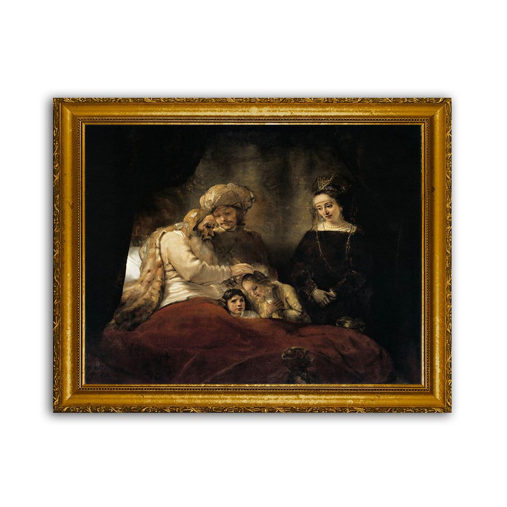 Rembrandt | Jacob Blessing The Sons Of Joseph