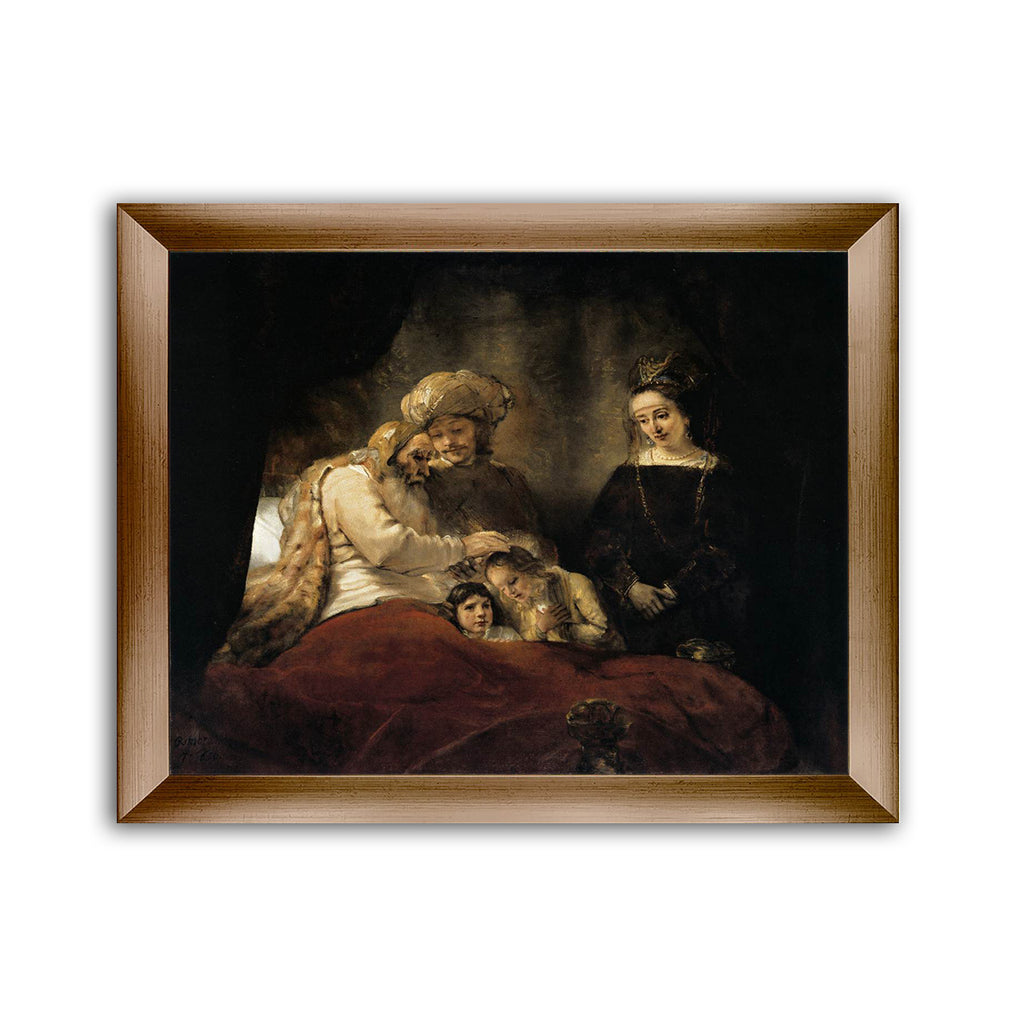 Rembrandt | Jacob Blessing The Sons Of Joseph