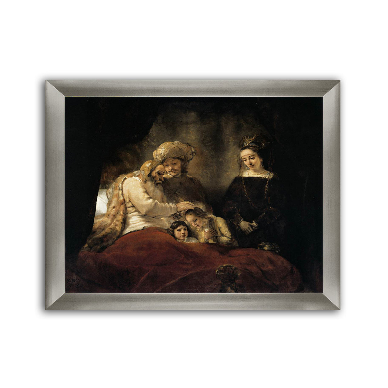 Rembrandt | Jacob Blessing The Sons Of Joseph