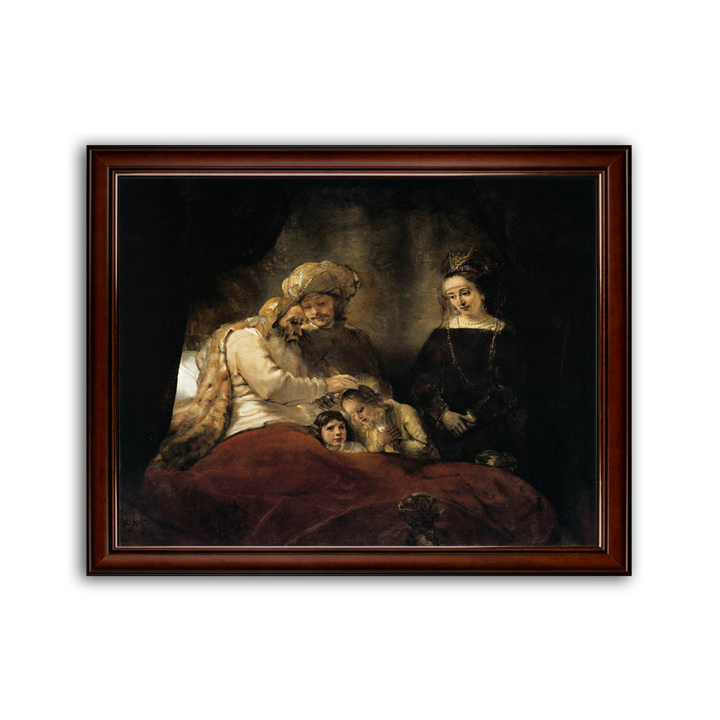 Rembrandt | Jacob Blessing The Sons Of Joseph