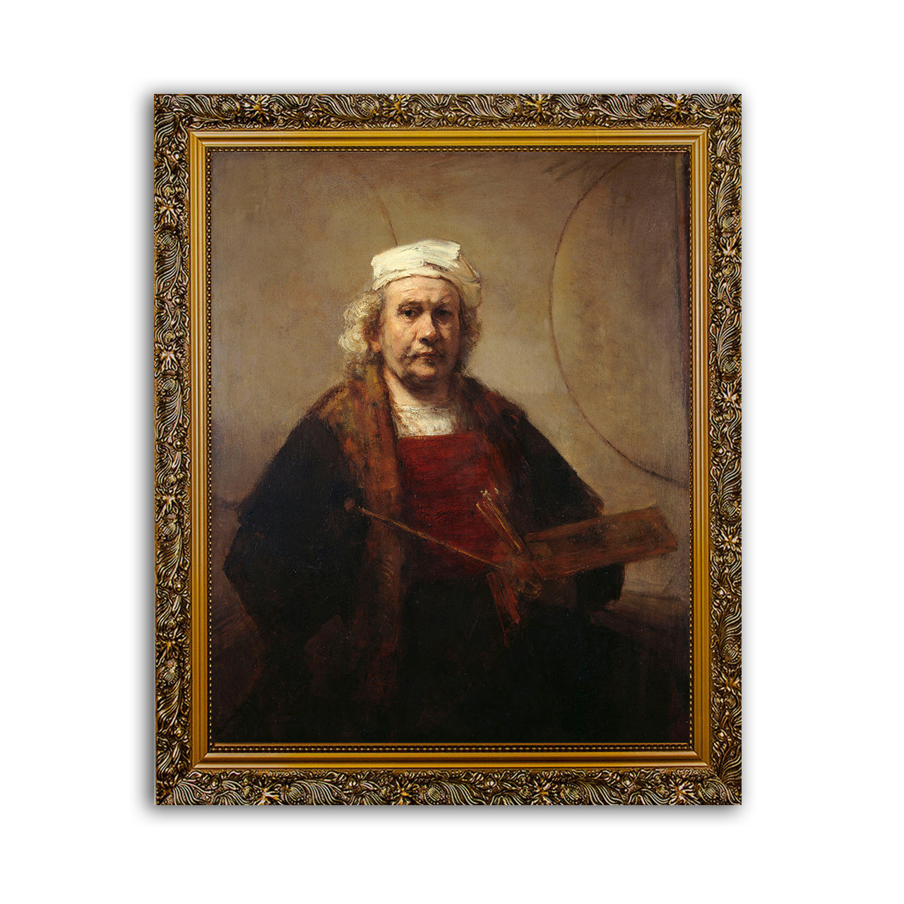 Rembrandt | Self Portrait With Two Circles