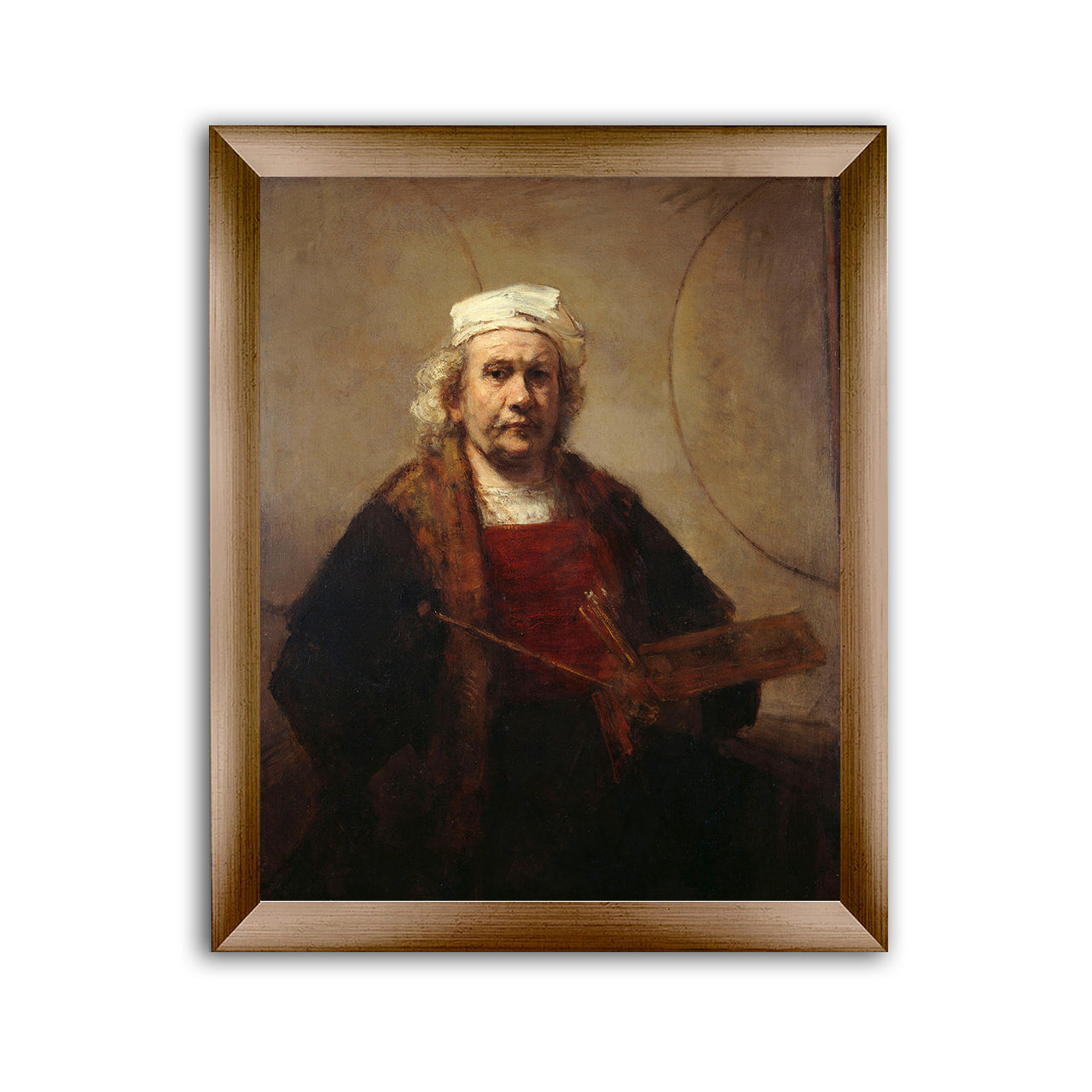 Rembrandt | Self Portrait With Two Circles