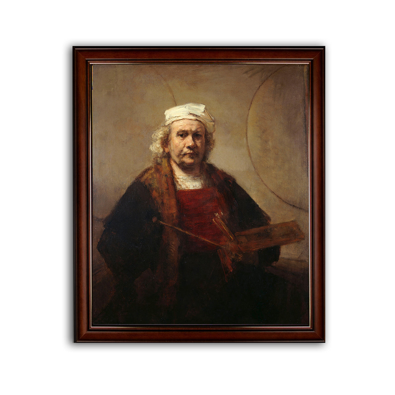 Rembrandt | Self Portrait With Two Circles