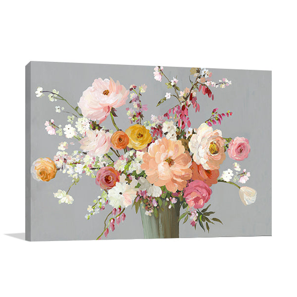 Floral Song Wall Art Print