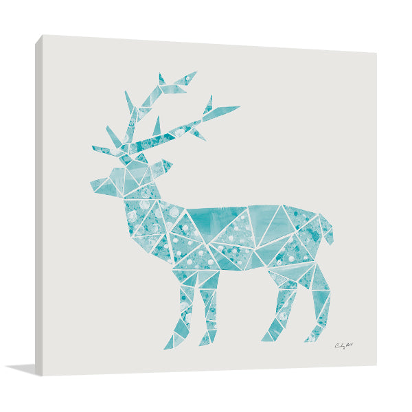 Geometric Animal IV Wall Art Print