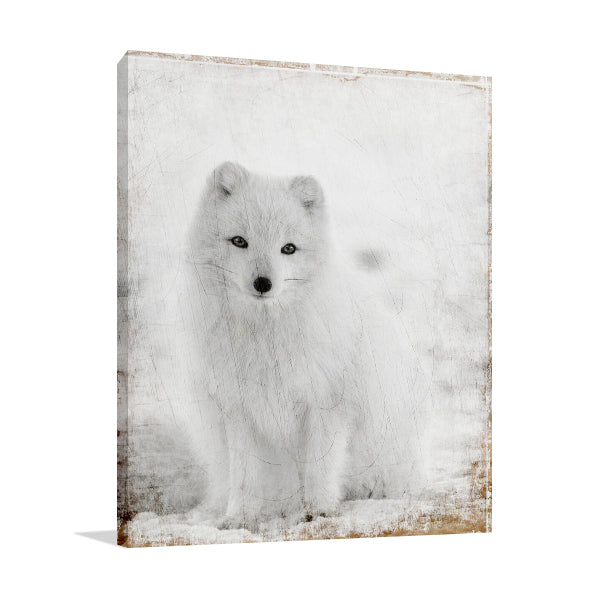 White Out Wall Art Print