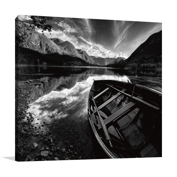 Rowing Boat Wall Art Print