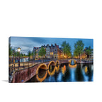 The Amsterdam Canals Wall Art Print