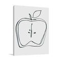 Fruit Contour Apple Wall Art Print