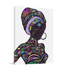 Africa Street Wall Art Print
