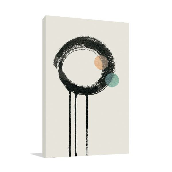 Zen Circles B Wall Art Print