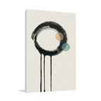 Zen Circles B Wall Art Print
