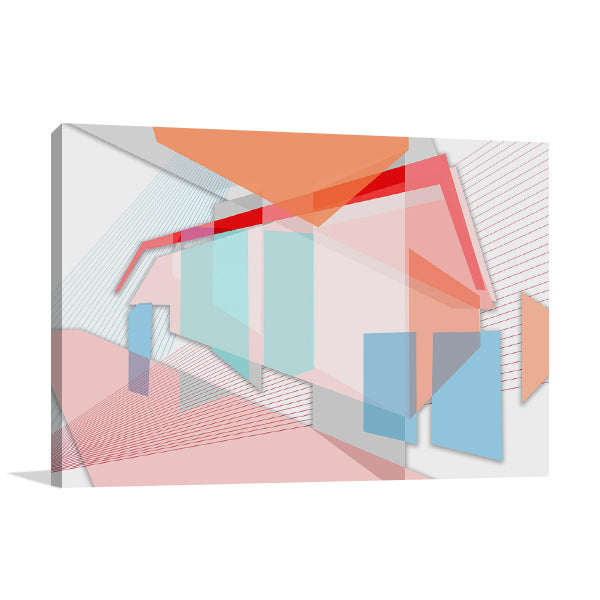 Colour Planes I Wall Art Print