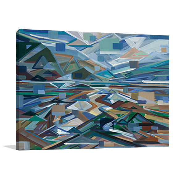 Low Tide Wall Art Print