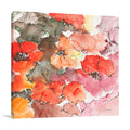 Red Bloom Wall Art Print