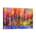A Autumn Trees Wall Art Print
