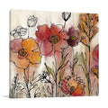 Contemporary Botanical Cream II Wall Art Print