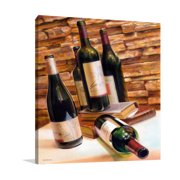 Wine Collection I Wall Art Print