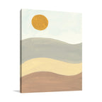 Retro Abstract II Wall Art Print