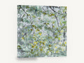 Beech Leaf Canopy, soft green leaves canopy photograph, landscape canvas wall art print ready to hang