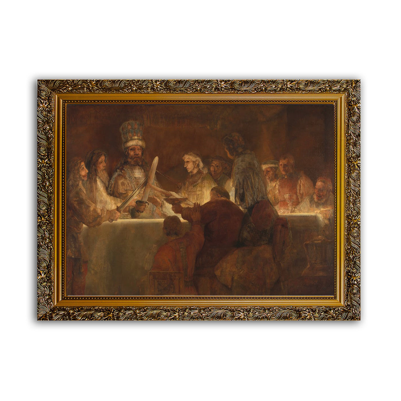 Gold Ornate Outer Frame