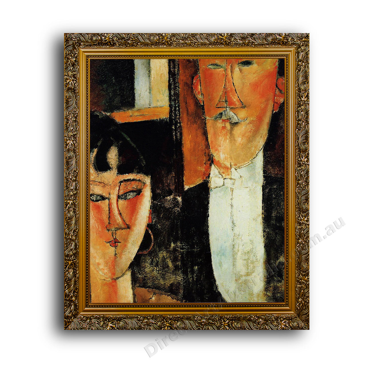 Gold Ornate Outer Frame