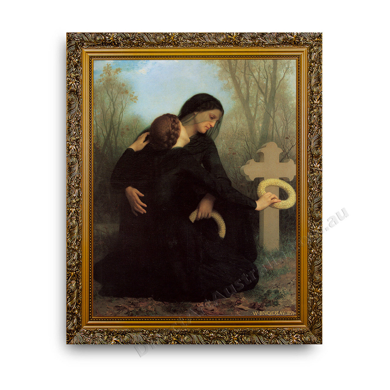 Gold Ornate Outer Frame