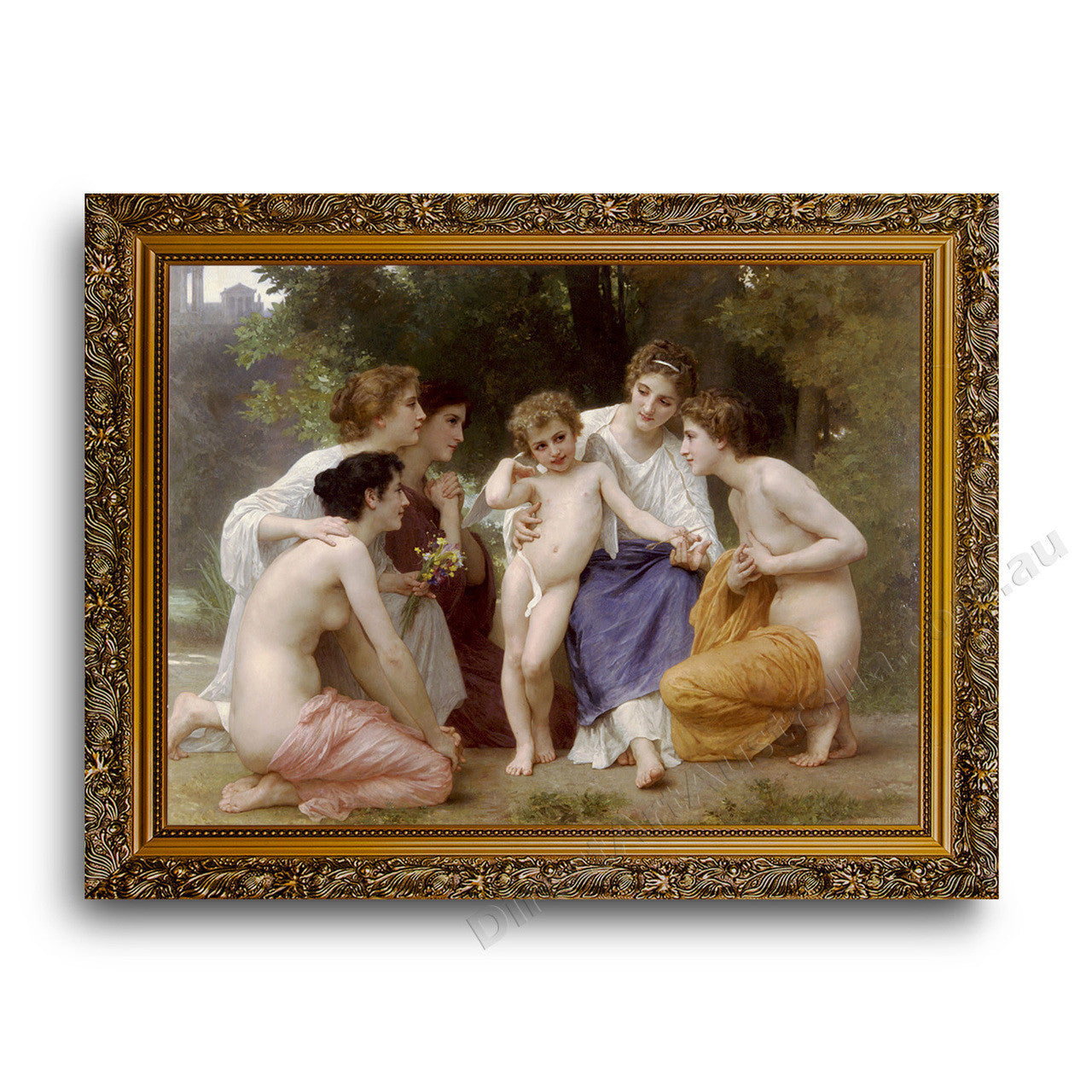 Gold Ornate Outer Frame