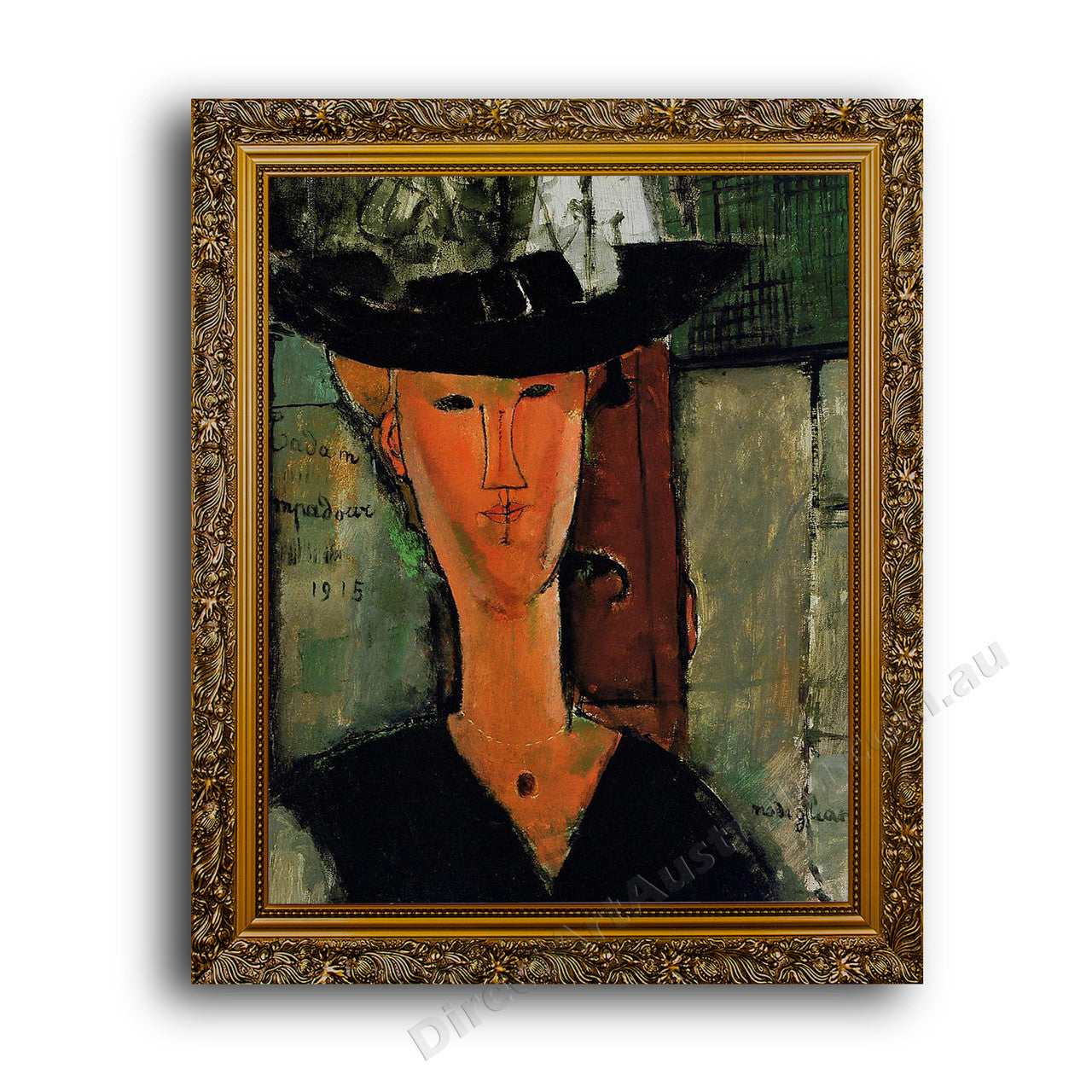Gold Ornate Outer Frame
