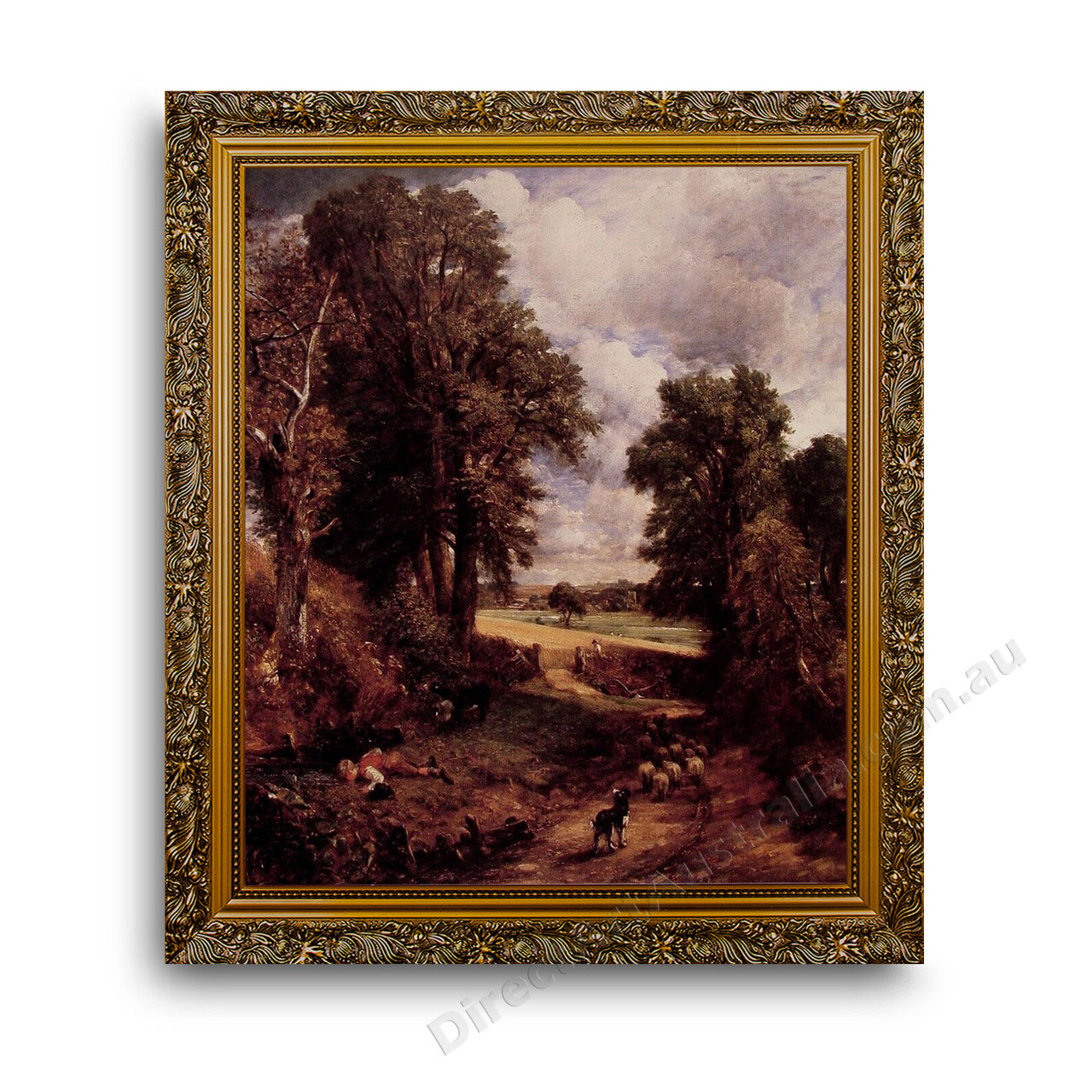 Gold Ornate Outer Frame