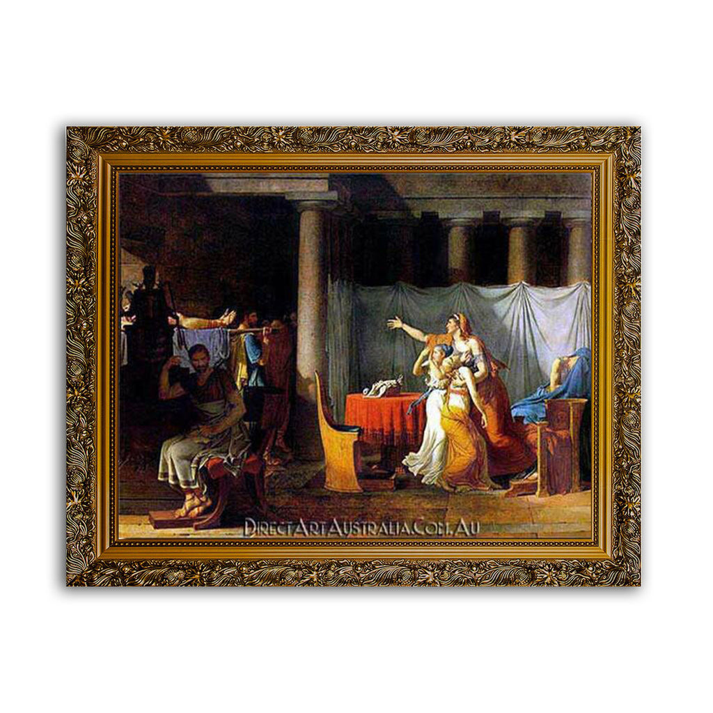 David | The Lictors Bring to Brutus the Bodies of His Sons