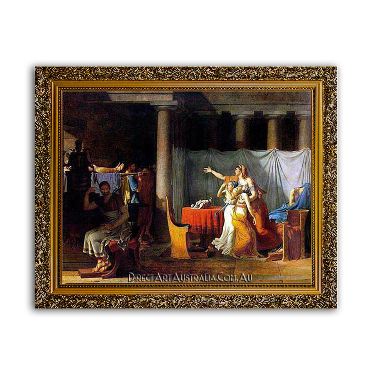 David | The Lictors Bring to Brutus the Bodies of His Sons