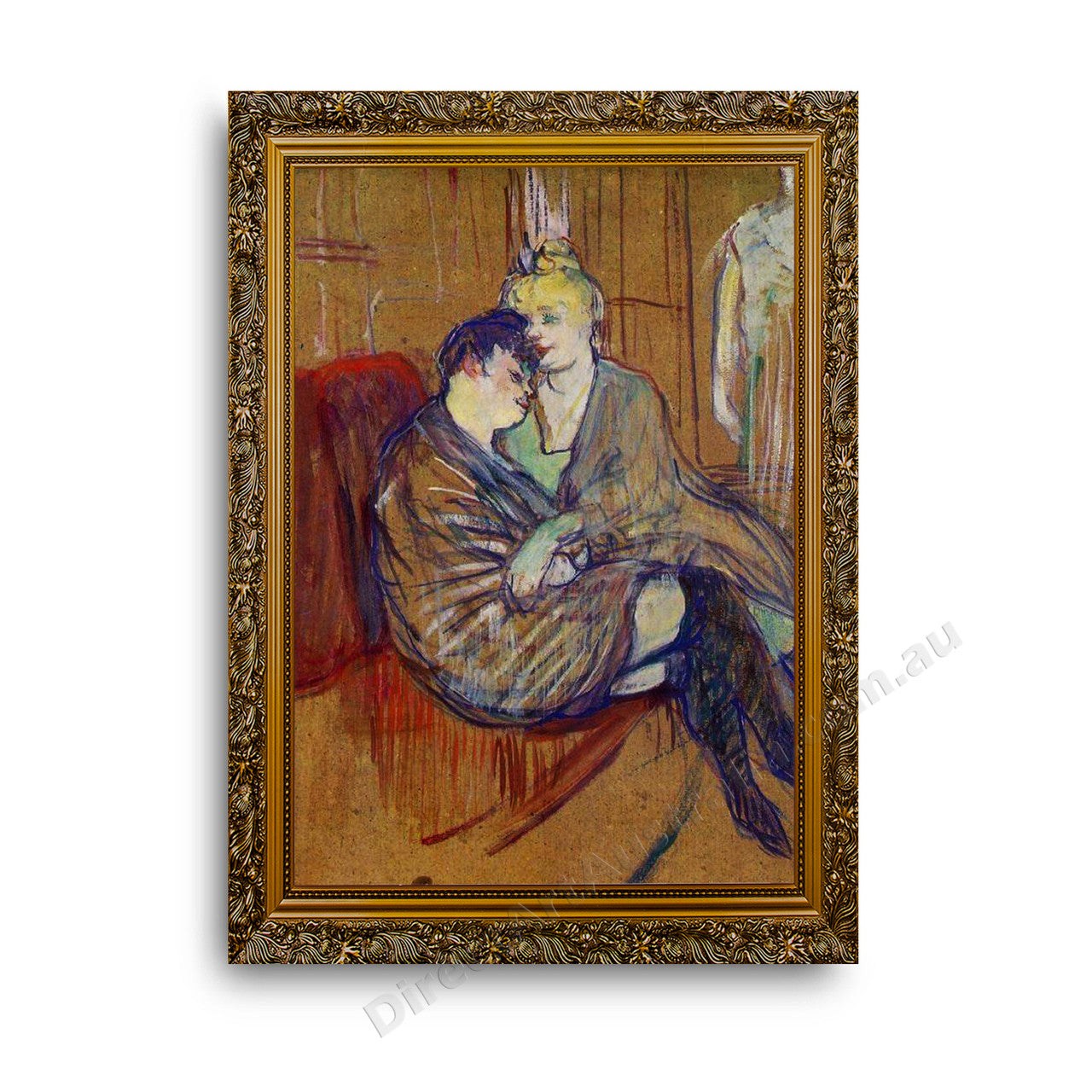 Gold Ornate Outer Frame