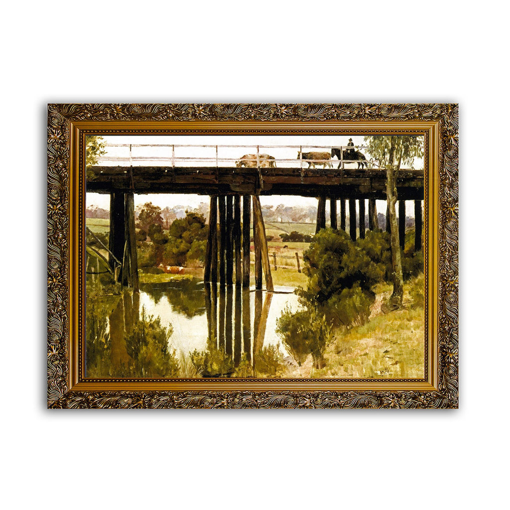 Roberts | Winter Morning after Rain Gardener Creel