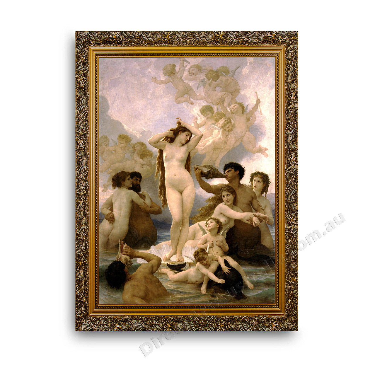 Gold Ornate Outer Frame